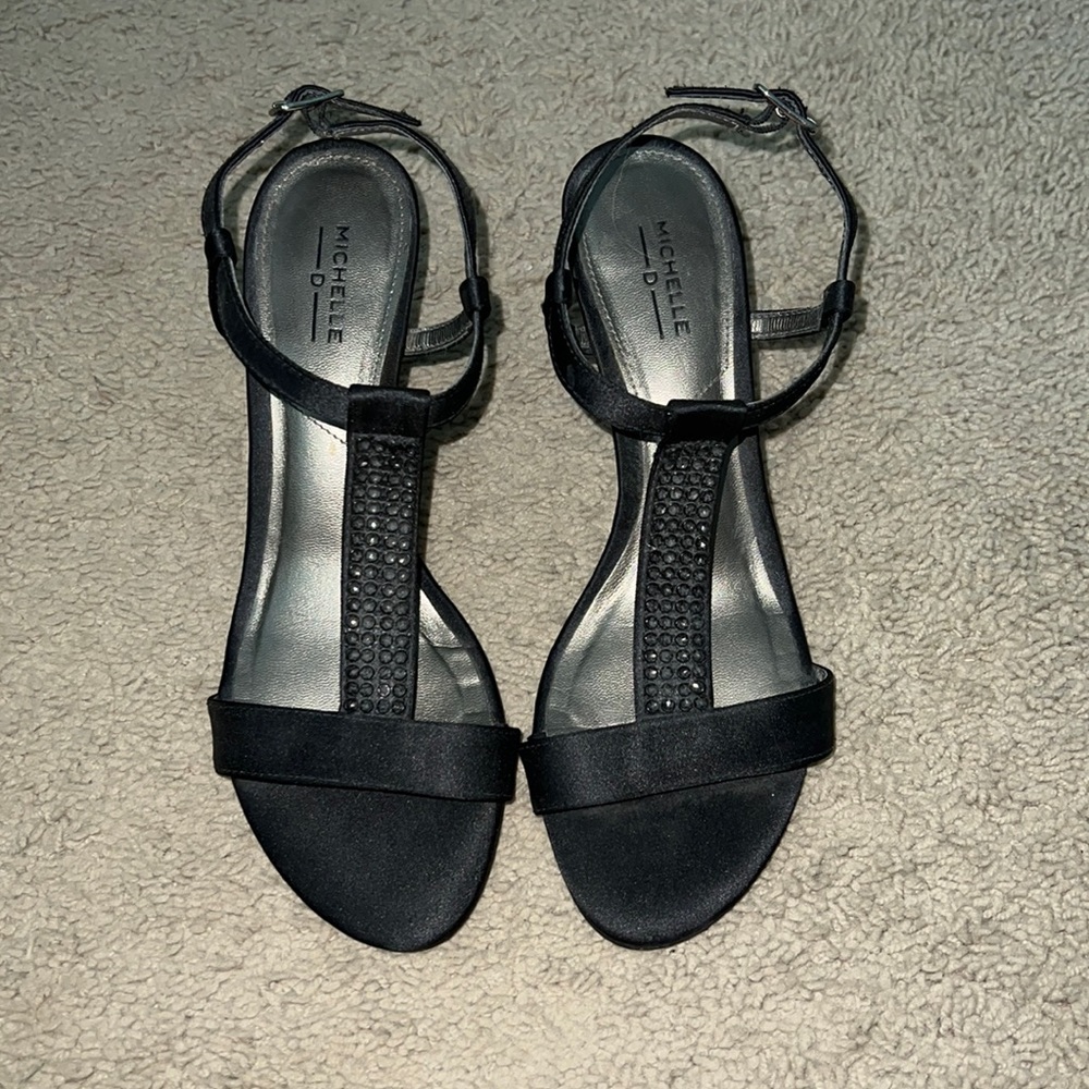 Cute black heels